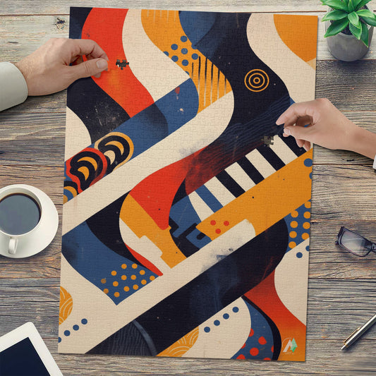 PUZZLE_V1 Cardboard Jigsaw Puzzle (1000-Piece)