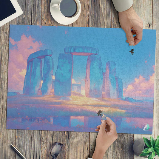PUZZLE_H1 Cardboard Jigsaw Puzzle (1000-Piece)