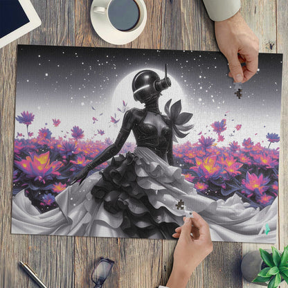 Beautiful Female Android Fashion Model Jigsaw Puzzle