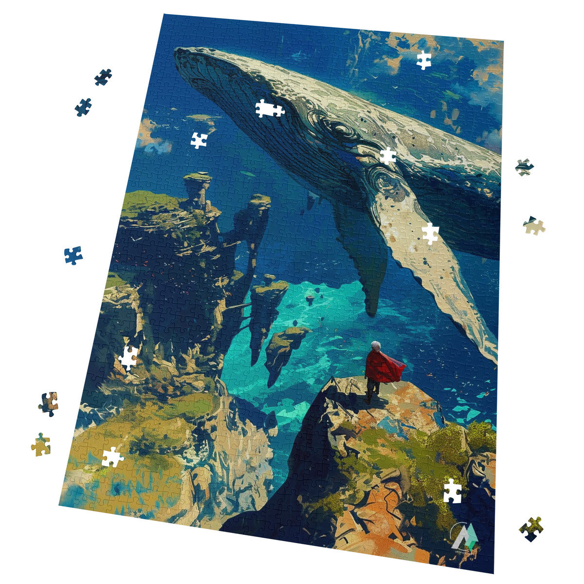 surreal sci-fi space fantasy jigsaw puzzle