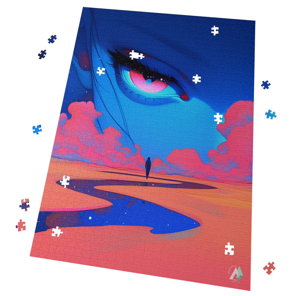 PUZZLE_V1 Cardboard Jigsaw Puzzle (1000-Piece)
