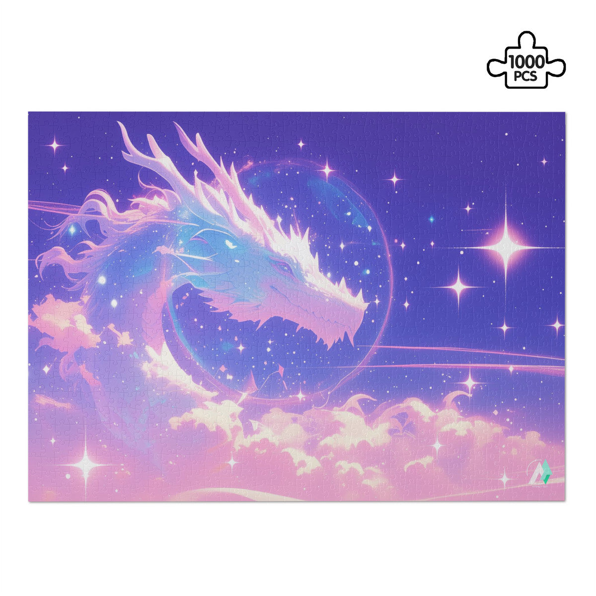 fantasy dragon cosmic stars jigsaw puzzle