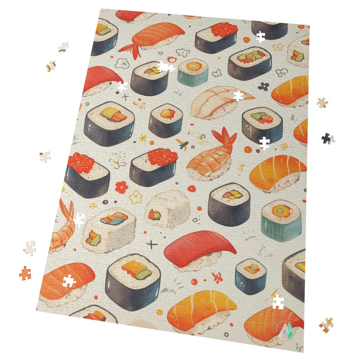 food sushi pattern jigsaw puzzle