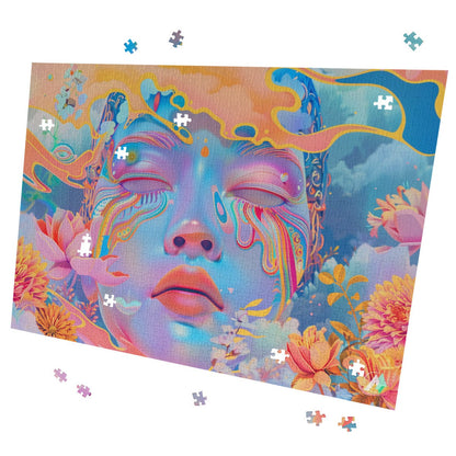 surreal pastels indian veda dream trance jigsaw puzzle