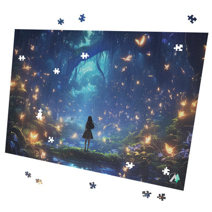 fantasy landscape magical forest fairies jigsaw puzzle