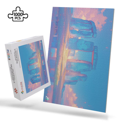 PUZZLE_H1 Cardboard Jigsaw Puzzle (1000-Piece)