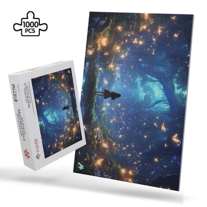 fantasy landscape magical forest fairies jigsaw puzzle