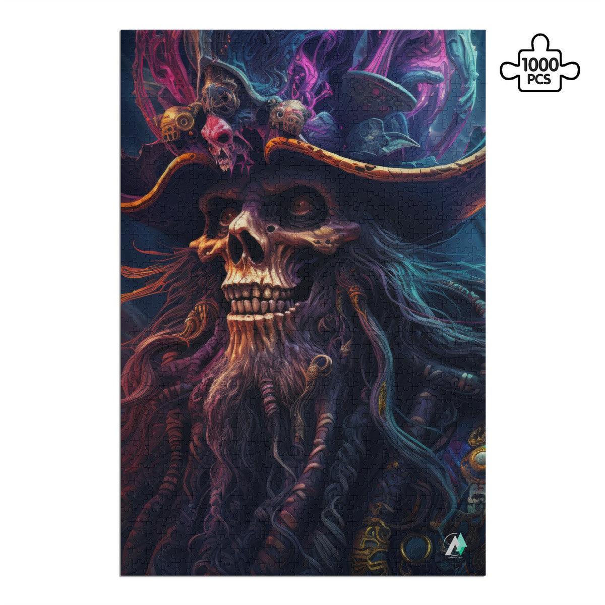 fantasy spooky scary pirate lord jigsaw puzzle