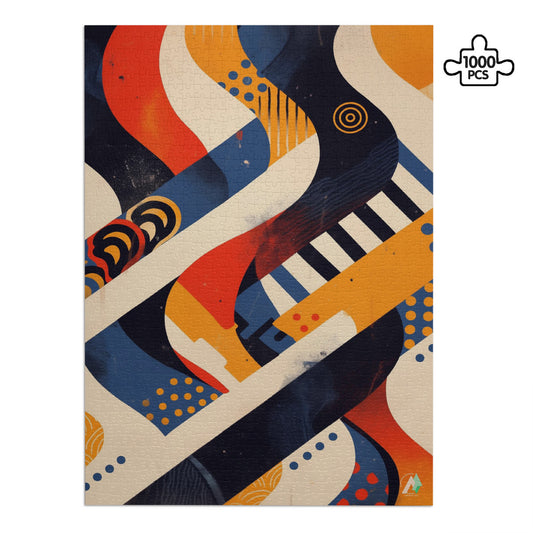 PUZZLE_V1 Cardboard Jigsaw Puzzle (1000-Piece)