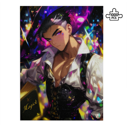 fantasy magic wizard male model jigsaw puzzle