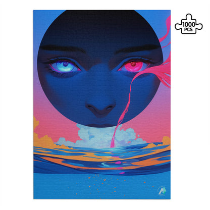 PUZZLE_V1 Cardboard Jigsaw Puzzle (1000-Piece)