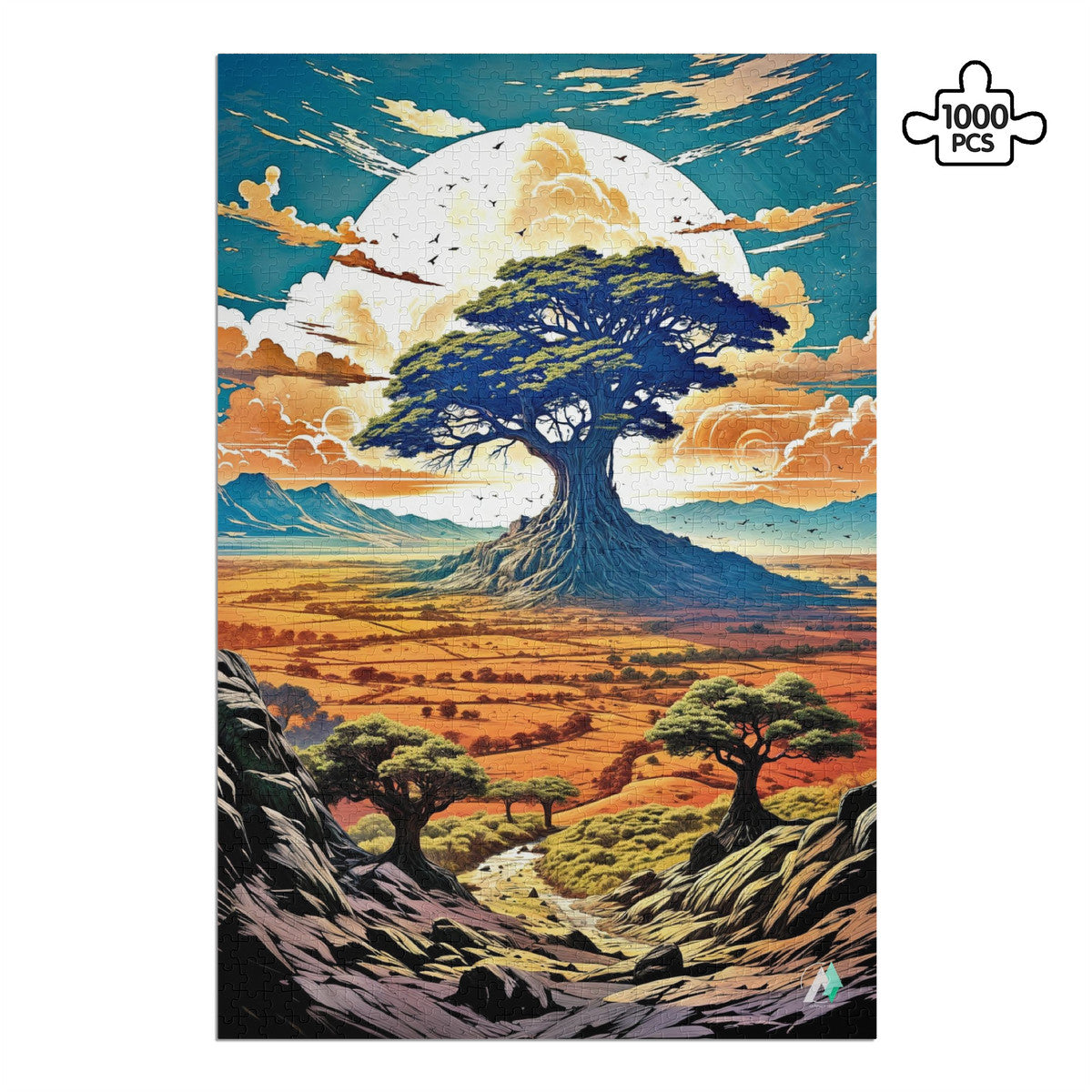 old giant mother tree desert nature jigsaw puzzle