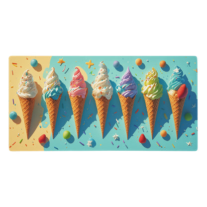 Summer Swirls I | Gaming Mouse Pad