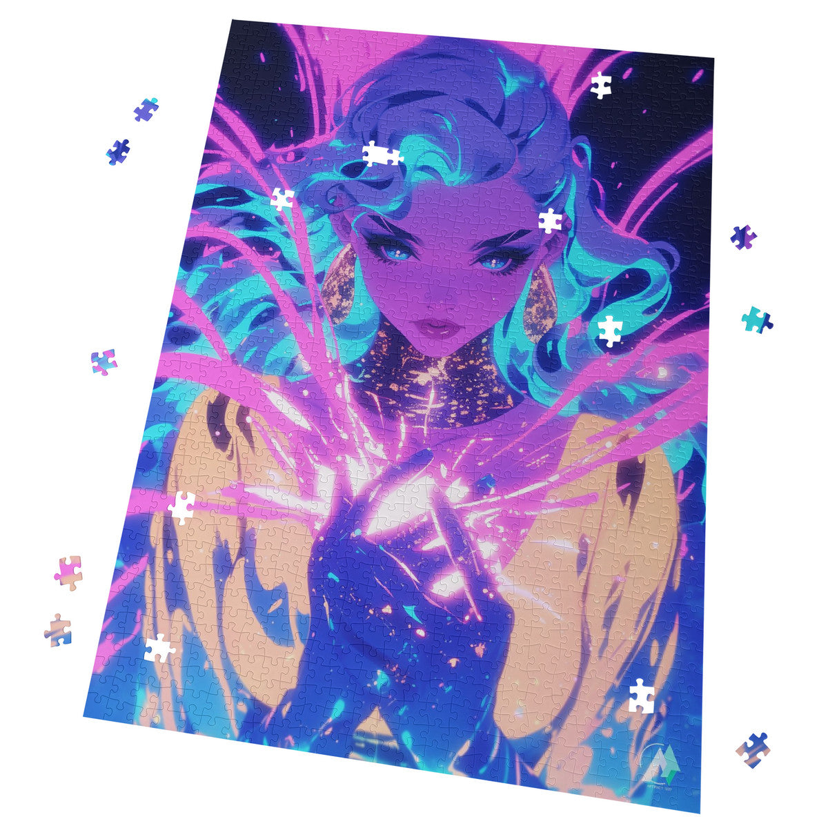 PUZZLE_V1 Cardboard Jigsaw Puzzle (1000-Piece)