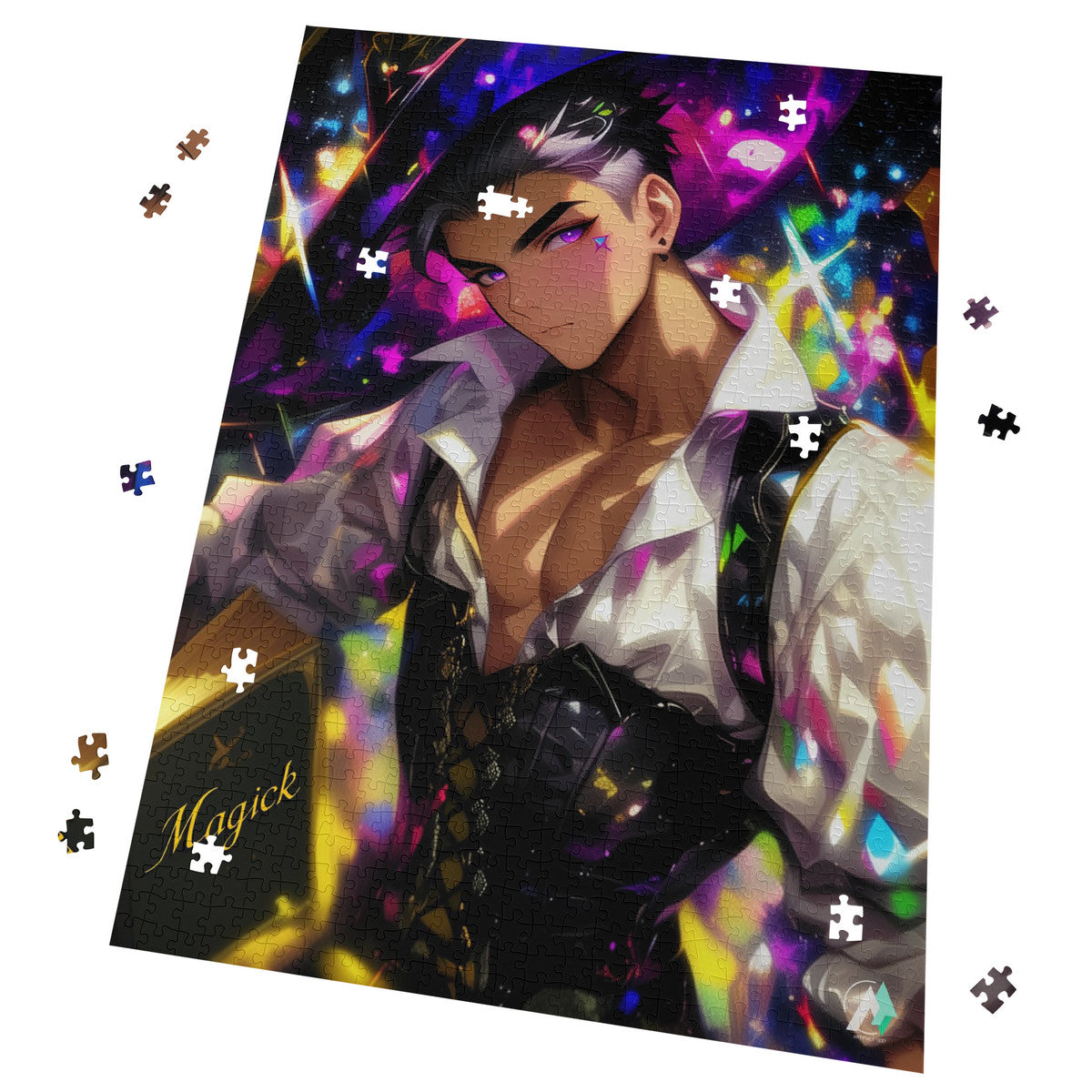 fantasy magic wizard male model jigsaw puzzle