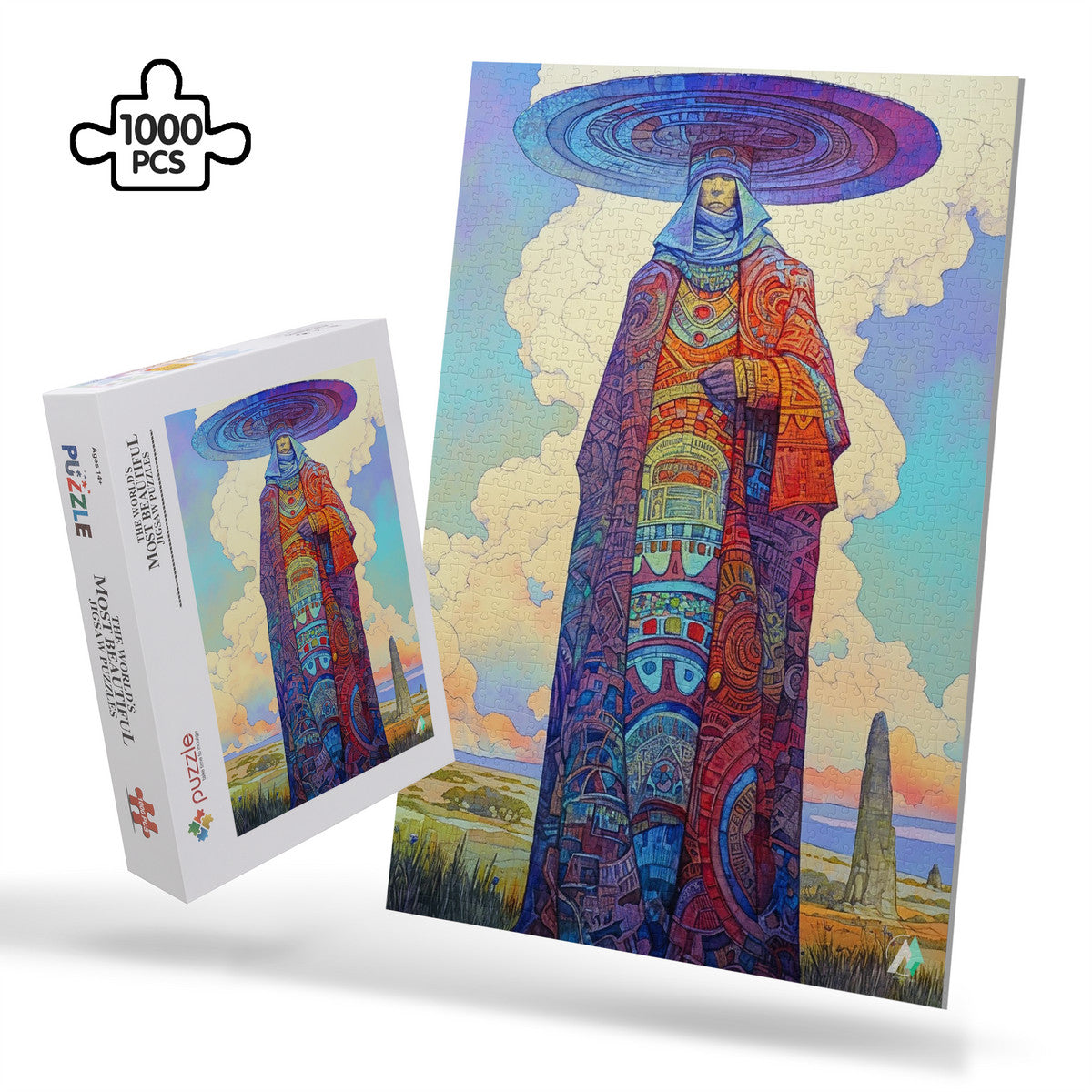 surreal sci-fi space fantasy jigsaw puzzle