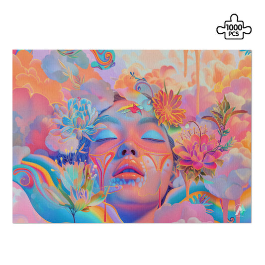 surreal pastels indian veda dream trance jigsaw puzzle