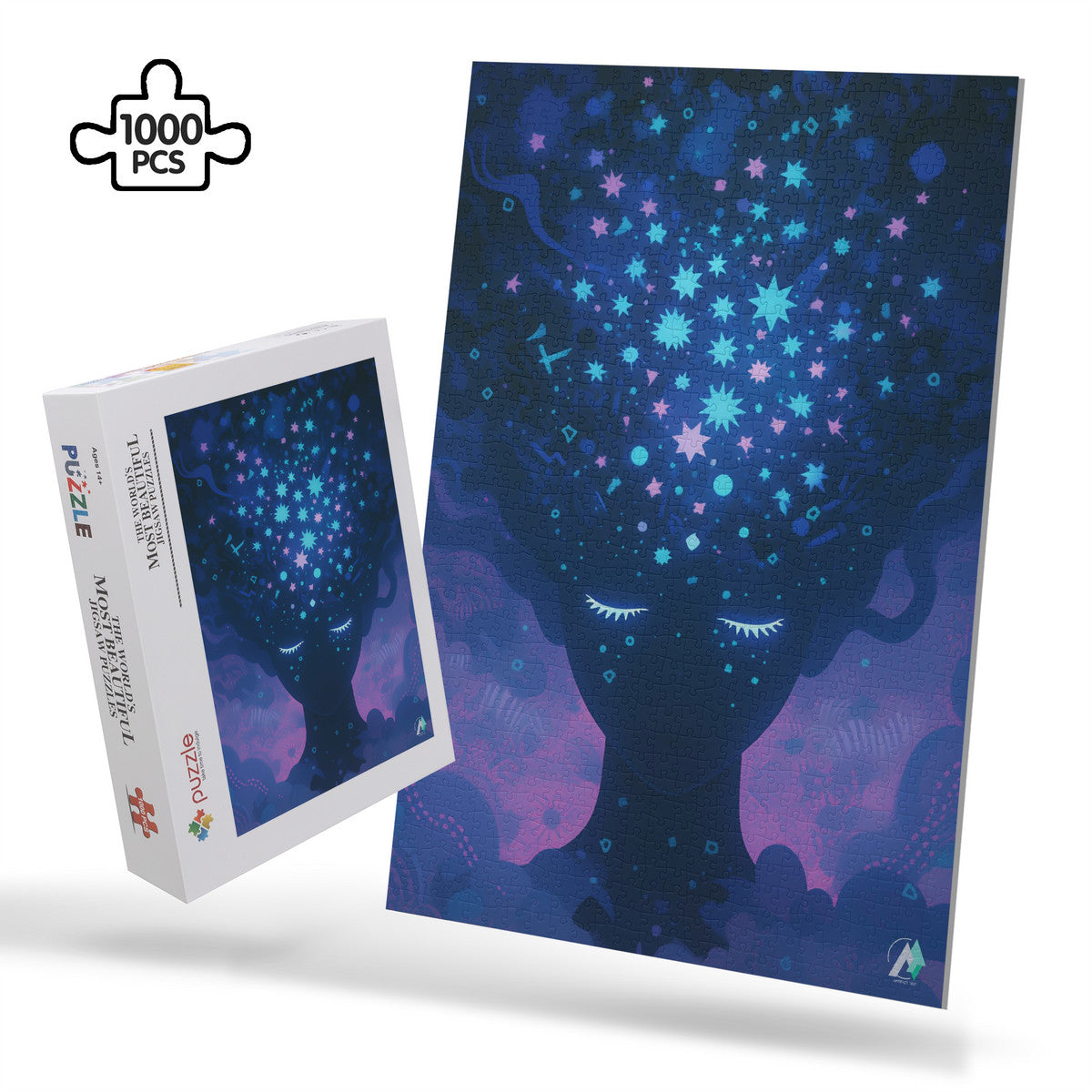 PUZZLE_V1 Cardboard Jigsaw Puzzle (1000-Piece)