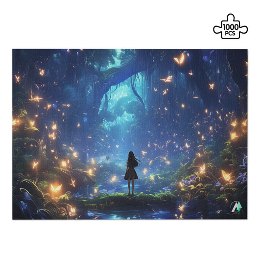 fantasy landscape magical forest fairies jigsaw puzzle