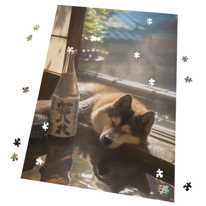 dog pet husky animal jigsaw puzzle