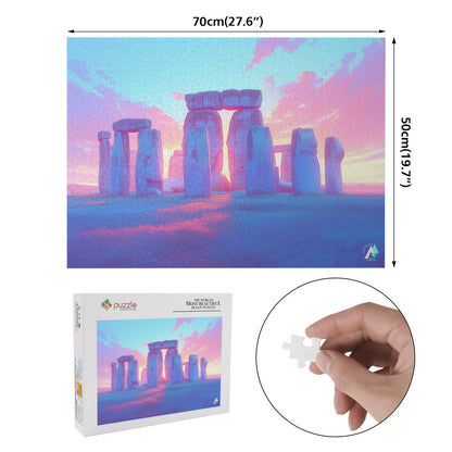 PUZZLE_H1 Cardboard Jigsaw Puzzle (1000-Piece)