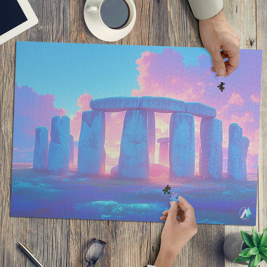 PUZZLE_H1 Cardboard Jigsaw Puzzle (1000-Piece)