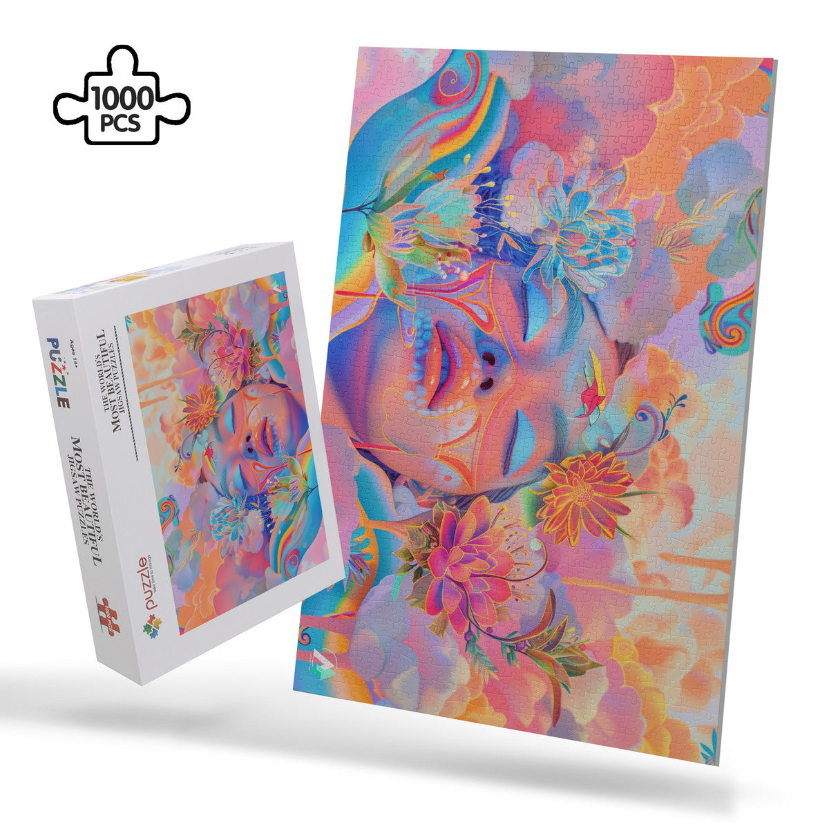 surreal pastels indian veda dream trance jigsaw puzzle